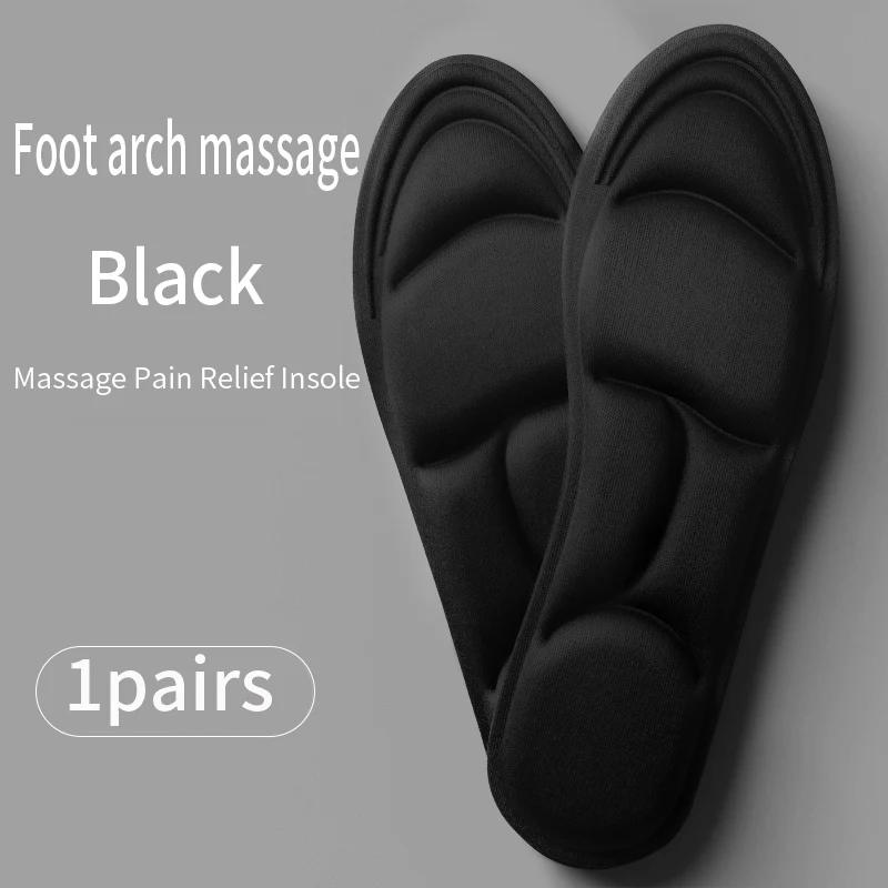 5D Memory Foam Insoles for Shoes Women Breathable Running Sports Insole Feet Arch Support Shoe Pads Plantar Fasciitis Shoe Sole