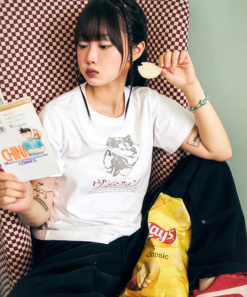 VISION STREETWEAR Vsw Shiba Ws T-Shirts White