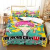 Anime The Disastrous Life Of Saiki K Beding Set Print With Pilowcase Bed Soft Duvet Cover Soft Single Double Quen Super King-Sized Dimensionsd