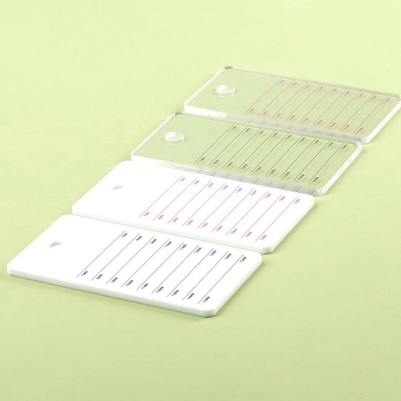 1Pcs Lash Extensions Mixed Tray Eyelash Organising Tile Eyelash Board Beauty Tools Eyelash Pad Makeup Tool