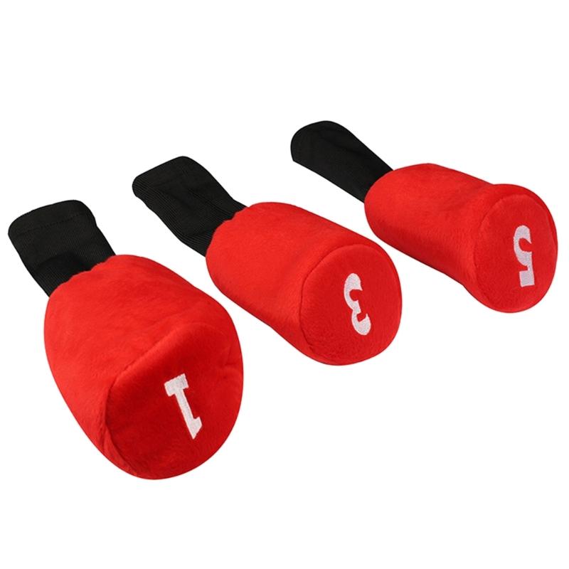 

Гольф Маллет Паттер Хедкавер Гольф Клуб Хедкавер Гольф для Мужчин Женщин, Гольф Драйвер Гольф Клуб Кавер Хедкавер для Айрона красный/чёрный