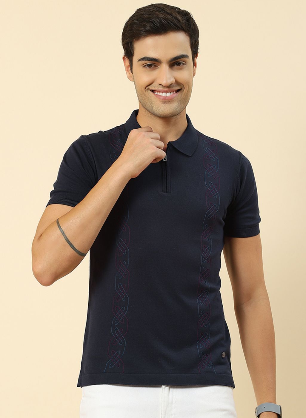 Monte Carlo Men Regular Fit Grey Tshirt L серый
