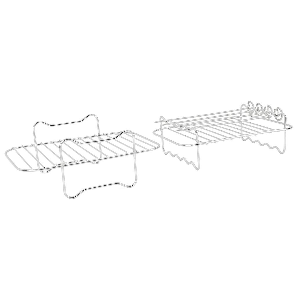 Stojan do fritézy Dvouvrstvý 304 Nerezová ocel Obdélníkový s G špízem Stojan na vaření ve fritéze Fritéza