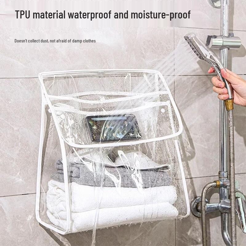ZNMW Bathroom Waterproof Hanging Storage Bag