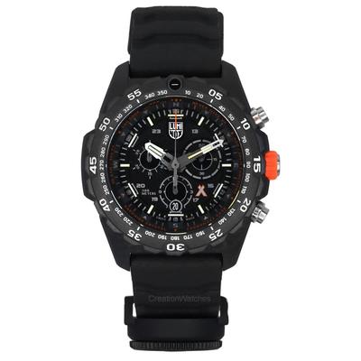 Montre de plongée à quartz Bear Grylls Survival Master Series Chronograph avec cadran noir XB.3741 200M pour homme
