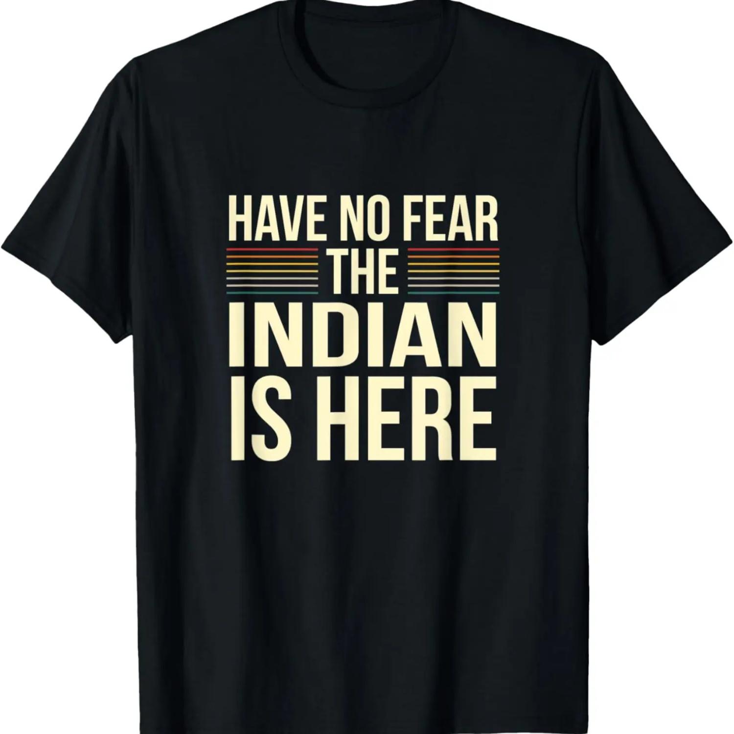 

Не бойтесь, индус здесь Индийская саркастическая футболка XXXXXL чёрный