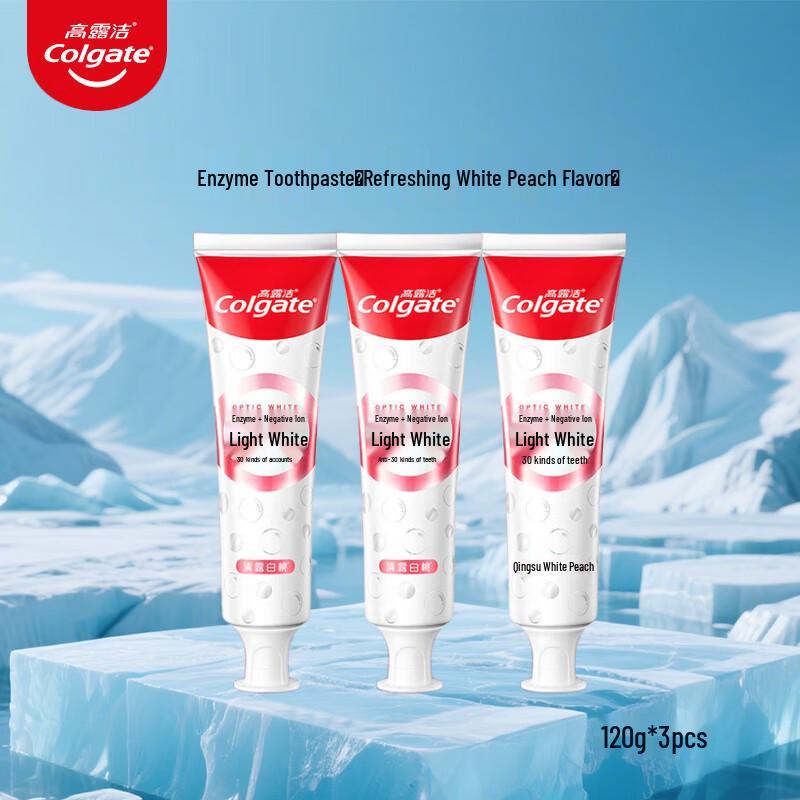 

Colgate Luminous Double Anti-Cavity Peach Whitening Toothpaste