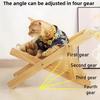 Cat Recliner Bed Portable Sisal Wear-resistant and Comfortable Cat Scratching Board Climbing Frame Pet Entertainment Sofa