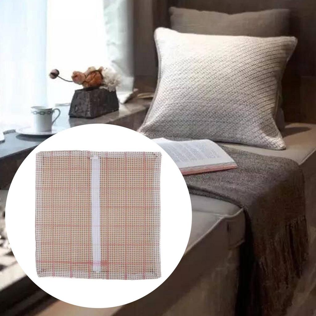 Knüpfhaken Netzherstellung Rohling Kissen Knüpfen für Boden Sofa Sitzkissen