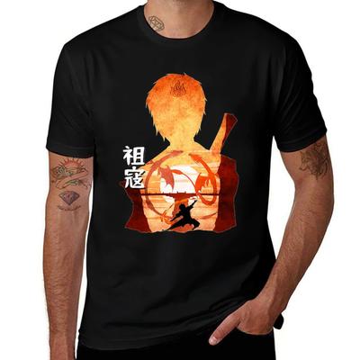 Minimalist Silhouette Zuko Tshirt Basic Plain Tee For Spring And Summer