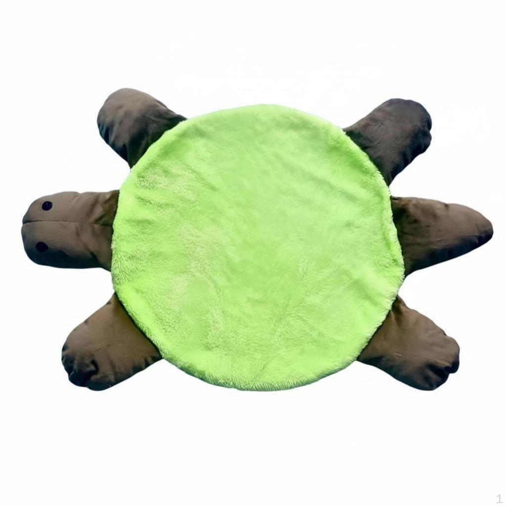 Plush Turtle Pet Bed, Thickened Warm Mat, Four Seasons Dog Cat Cozy for Autumn Winter 30CM