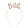 Bridal Headwear Wedding Headband Female, Alphabet Rhinestones Party Headwear Crown Jewelry