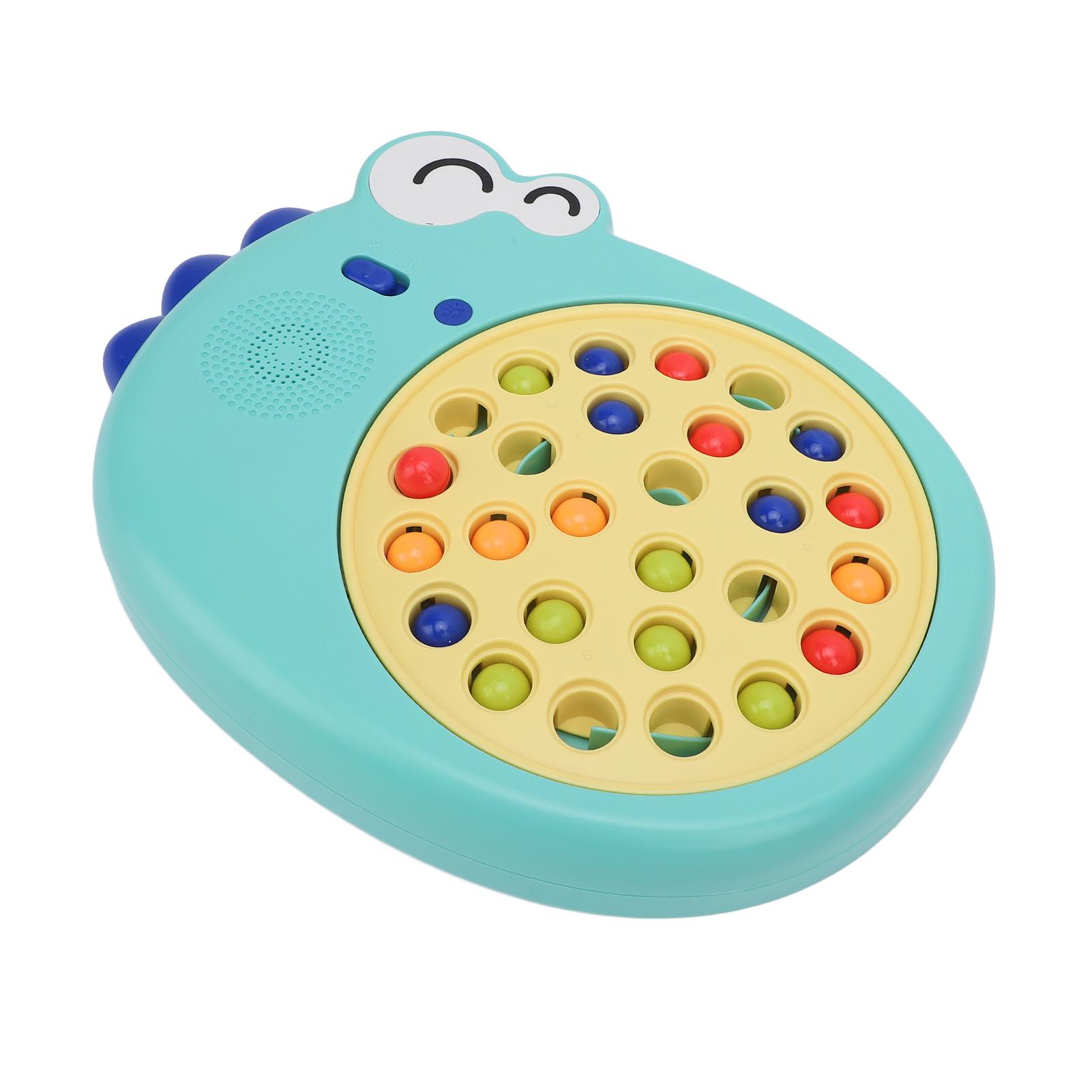 

Children Chopstick Learning Toy Dinosaur Board Beads Game Color Sorting Toy for Early Education