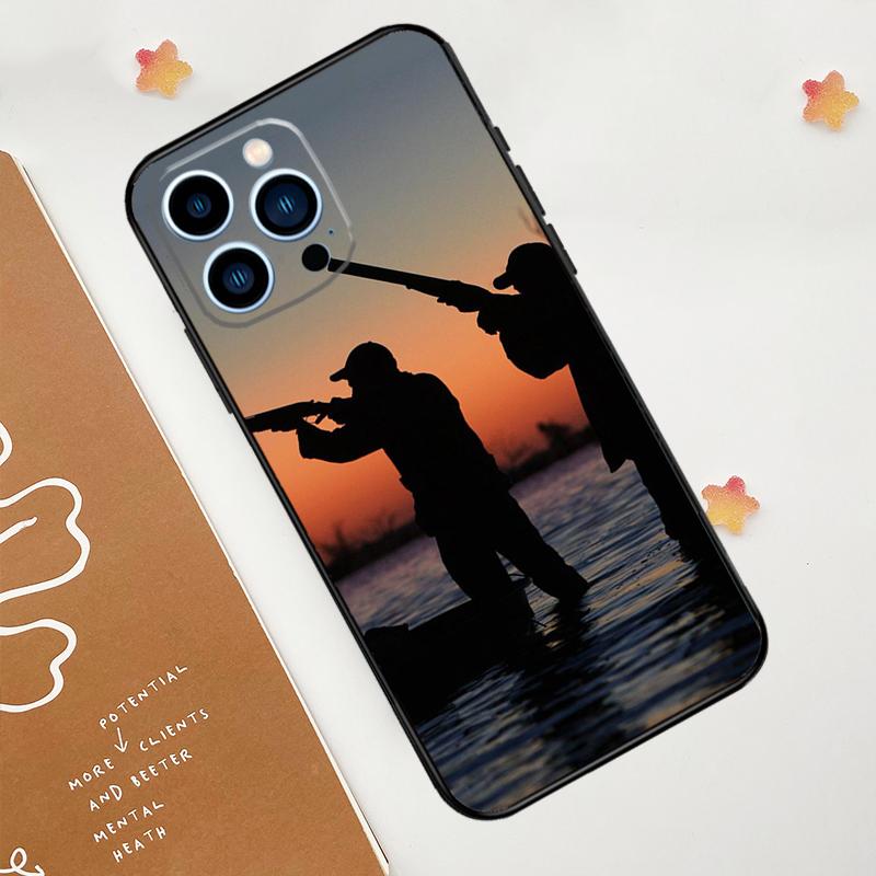 Duck Hunting Phone Case For iPhone 15 16 14 13 12 11 Pro Max Mini Plus XS X XR Back Cover