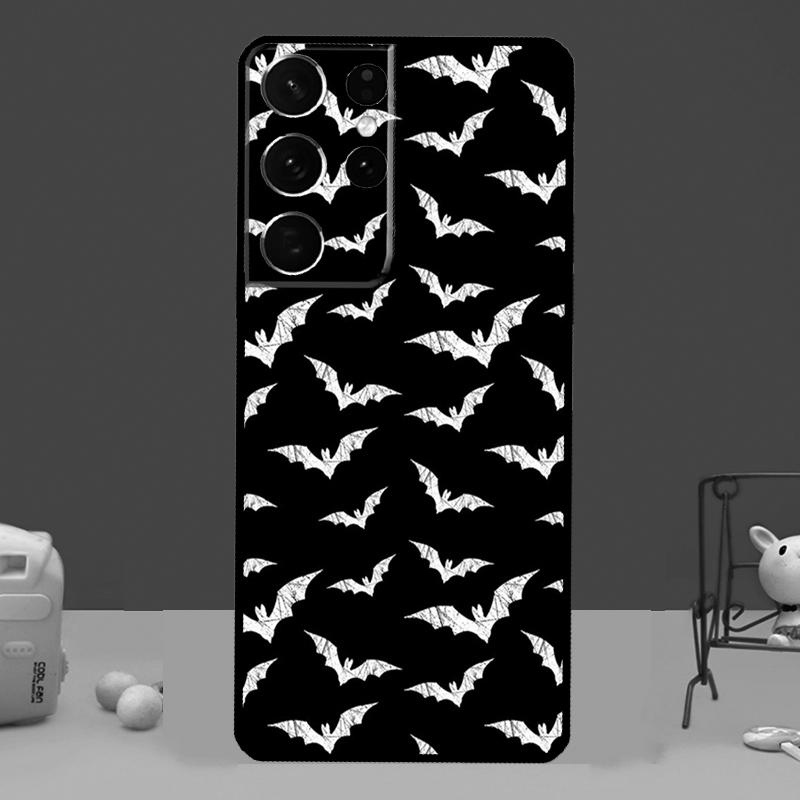 Goth Vampire Bat Gothic Case For Samsung Galaxy S22 S21 Note 20 Ultra Note 10 S8 S9 S10 Plus S20 FE Phone Cover