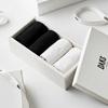 Daks Cotton Blend Mid Cut Socks Set Of 4 With White Logo Embroidery Dcss6f220wt