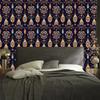 Boho Navy Blue and Indigo Wallpaper for Living Room and Bedroom 50x1000