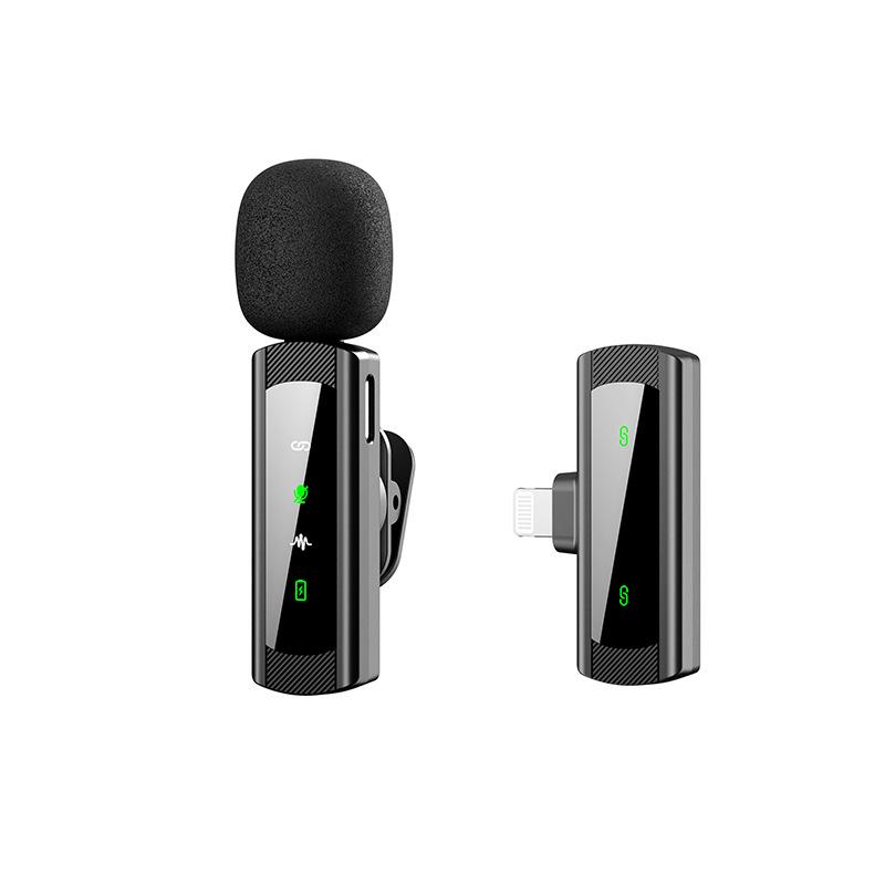 J4 Wireless Lavalier Microphone: Live Broadcast, Video Shooting, Audio Recording, Noise Reduction.