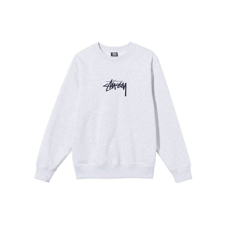 Stussy Central Chest Embroidered Logo Sports Hoodie Unisex Hoodies 118419