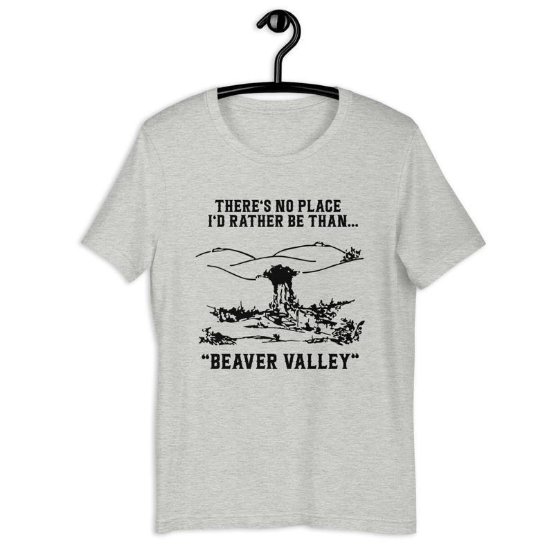 

Funny Beaver Valley Inspired Hilarious Logo Tee Unisex S 5XL S разноцветный