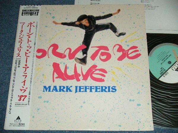 

12inch Record MARK JEFFERIS - Born To Be Alive ALI13002 ALFA INTERNATIO 1987 Japan Obi Pop Used