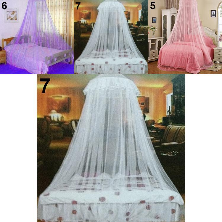 Modern Minimalist Dome Mosquito Net Bed Canopy With Antimite Mesh For Bedroom Use