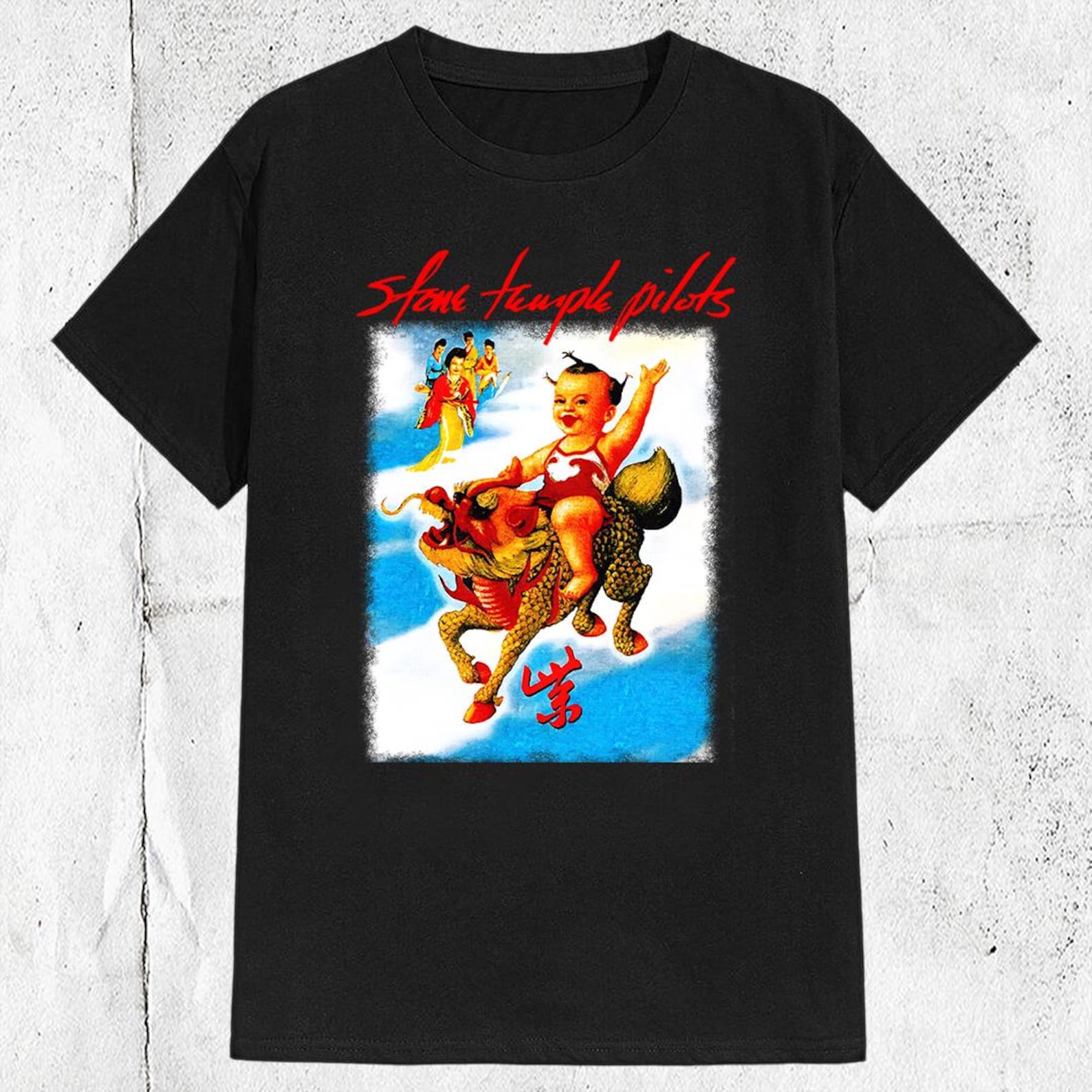 80s 90s Stone Temple Pilots Band T shirt 3XL