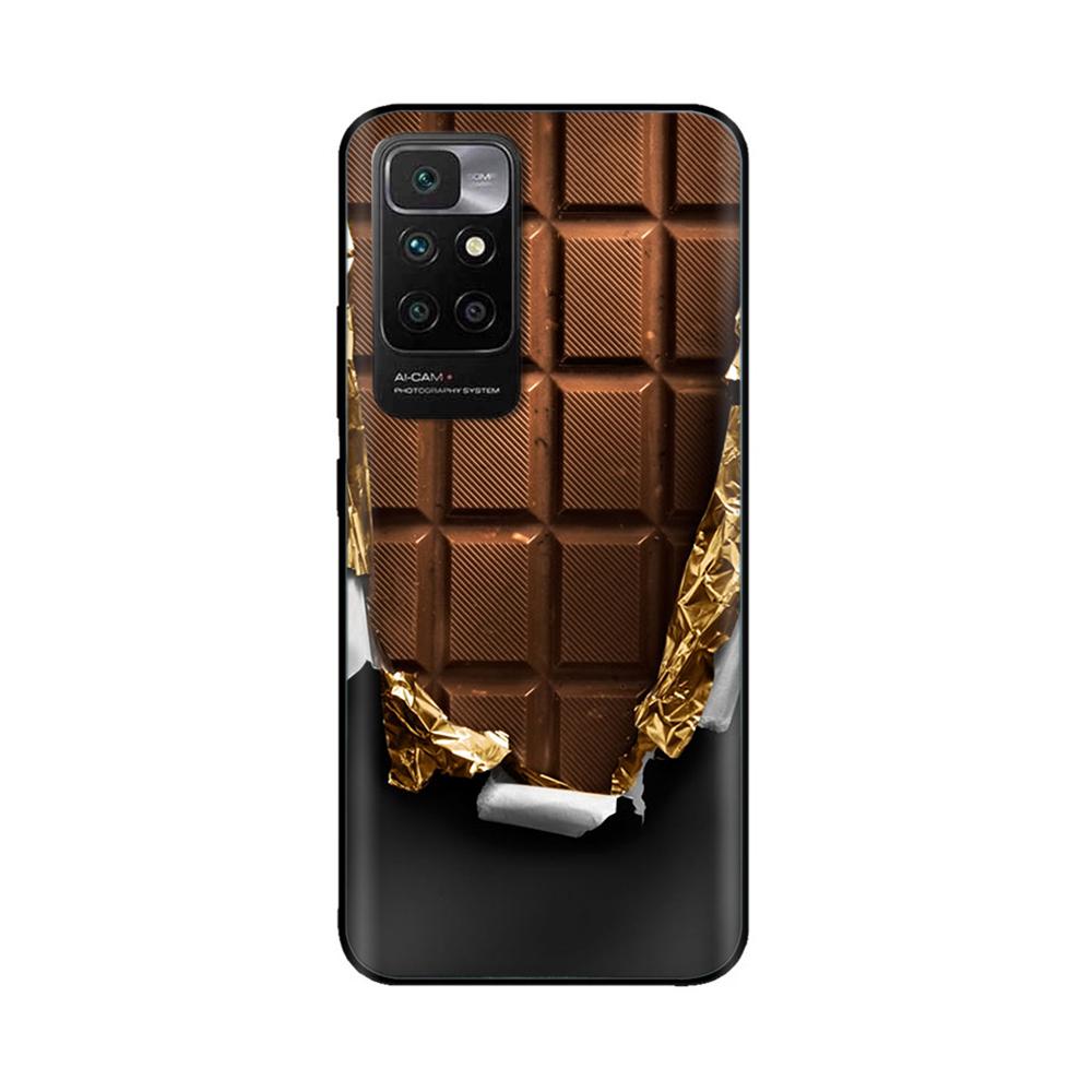 For Redmi10 Xiaomi Redmi 10 Case for Redmi 10 Prime Bumper 6.5 inch Soft TPU Silicone Cover For redmi10 Cases Marble Back Cover