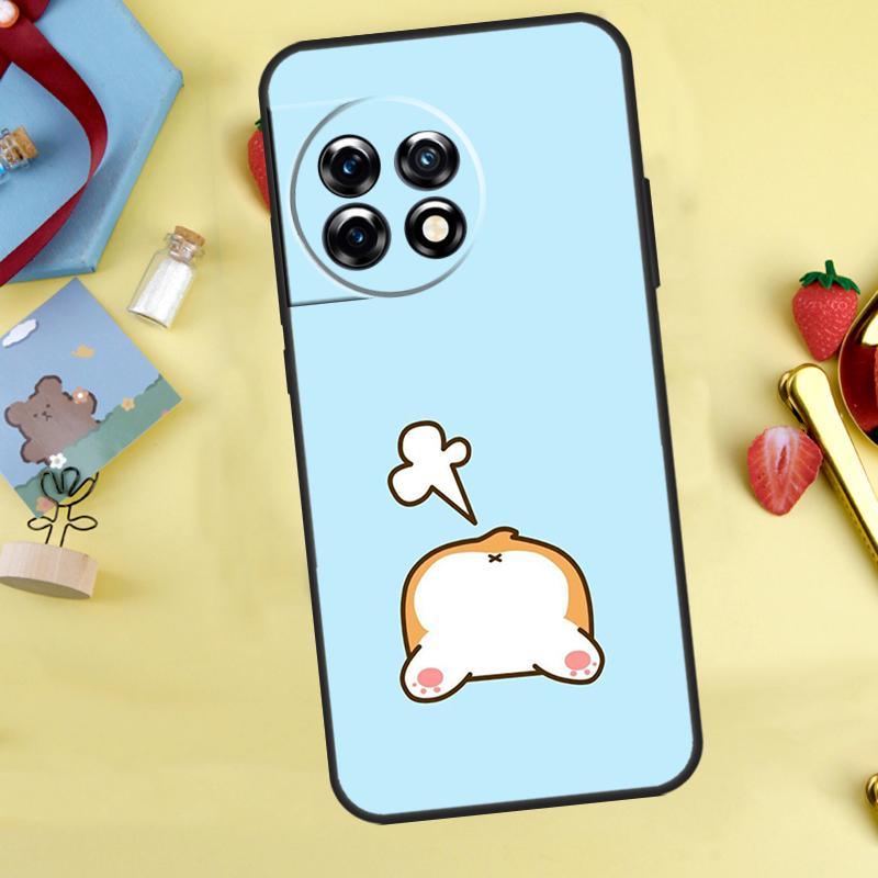 Cute Corgi Dog Case For OnePlus 15 13 13R 13T 12 12R 11 10 9 10R 10T 8T Nord 5 CE 4 2 3 Lite N20 N30 Cover