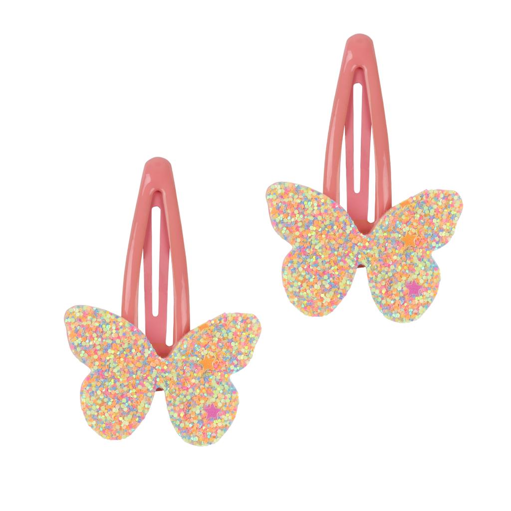 2/10pcs Star Star Hair Clips Cute Children Girls Hairpins Candy Colors Glitter Star Hairclips Kids Barrettes Hair Accessories