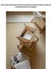 Solid Wood Foldable Laundry Basket for Bedroom and Bathroom Storage
