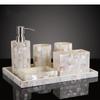 Resin Bathroom Set Lotion Bottle Mouthwash Cup Toothbrush Holder Soap Dishes Home Shampoo Hand Sanitizer Storage