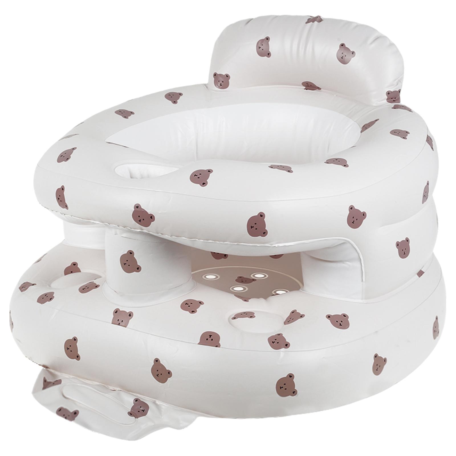 

Складное надувное детское сиденье Дышащий легкий надувной детский стульчик Портативный надувной стульчик для младенцев от 3 месяцев