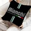 BBianchiS Bike Logo Pillow Cushion Cover Pillowcase Living Room Sofa Home Decor Customized