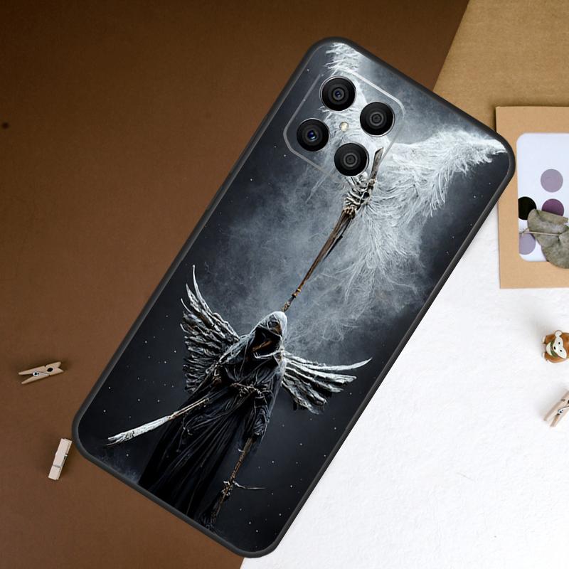 Death Grim Reaper Skull Phone Case For Honor 90 Lite 50 70 Magic 5 6 Pro 8X X6 X7 X8 X9 X8a X7a X6a X9b X9a Cover