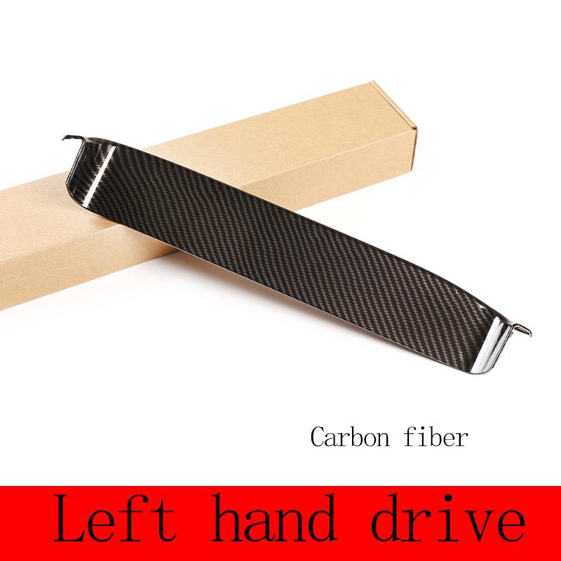 LHD&RHD ABS Carbon fiber Car Dashboard Display Decorative Frame Car Interior Accessories For BMW 5 Series F10 2011-2017