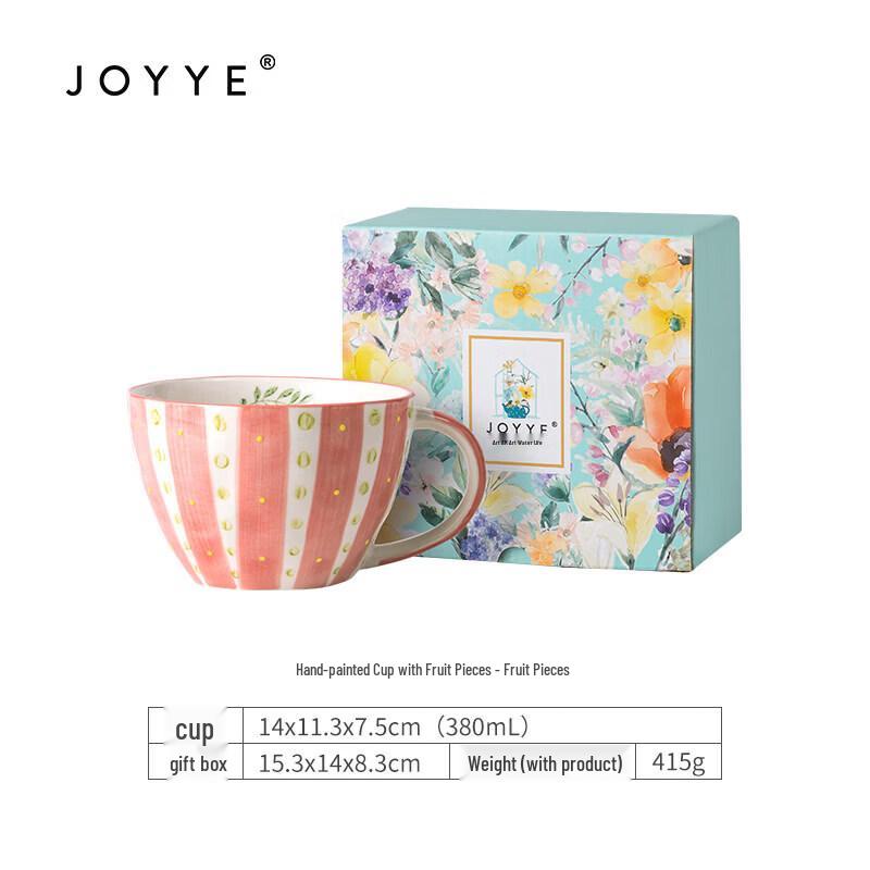 JOYYE Hand-Painted Ceramic Mug