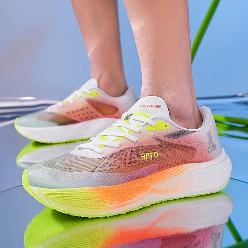 PRO Marathon Running Shoes Supercritical E-TPU Cushioning Outdoor Jogging Ultralight Sneakers Mesh Fitness Training Shoes