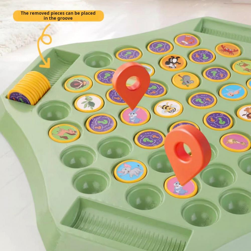Educational Kids Memory Toy Educational Memory Challenge Toy For Toddlers Fruit Chess Matching Board Game For Focus Training 2