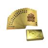 Black Gold Playing Card Poker Game Deck Blue Red Poker Suit Plastic Magic Waterproof Deck Of Card Gift Collection