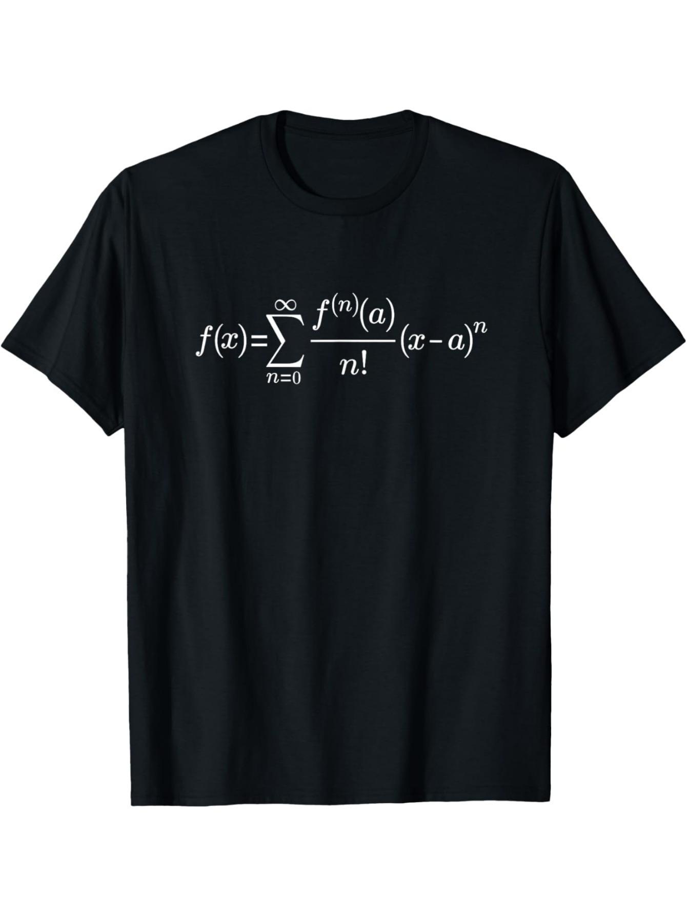 T-Shirt y2k Taylor Series & Calculus Black/White M