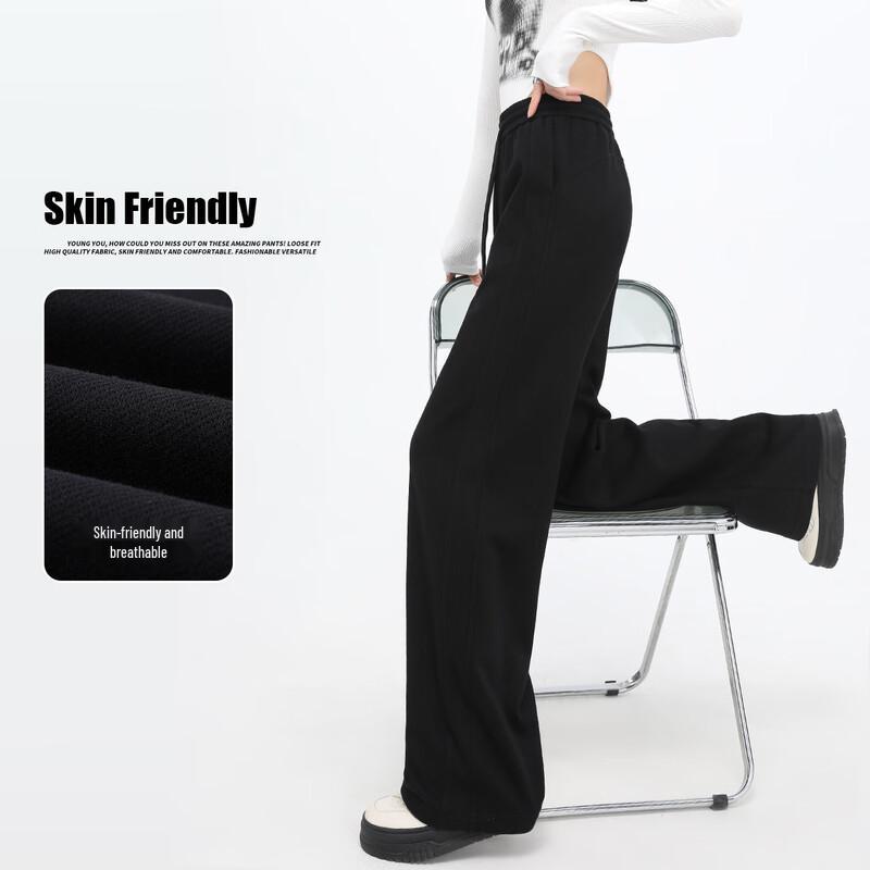 Hstyle Damen High-Waist Schlankmachende Karottenhose