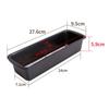 Black Non-stick Loaf Pan for Baking Bread Mold and Cake Mold at Home