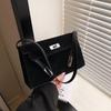Retro Bag Women's Autumn New Casual Hand Carry Small Square Bag Shoulder Messenger Bag