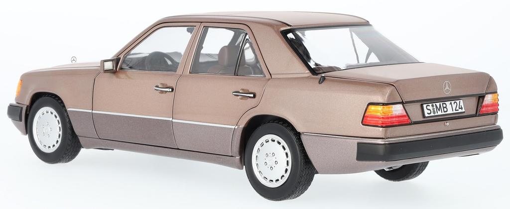 [Mercedes-Benz Collection] Genuine 230E W124 (1989-1993) Rosewood 1/18 Scale Model