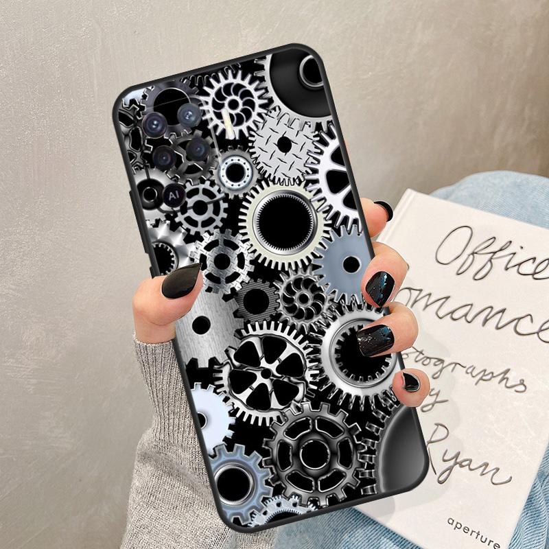 

Steampunk Gear Mechanical Case For Oppo A54 A74 A94 A17 A57 A77 A76 A16 A96 A18 A60 A80 A40 A38 A58 A78 A98 A15 A5 Pro OPPO A94 5G