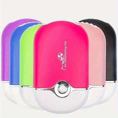 מאוורר ריסים נייד נטען USB מפוח מיזוג אוויר דבק ריסים מושתלים מייבש ייעודי כלי איפור מיני מאוורר קטן