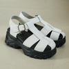Elizabeth Stewart High Fisherman Sandals Black Ebal165315