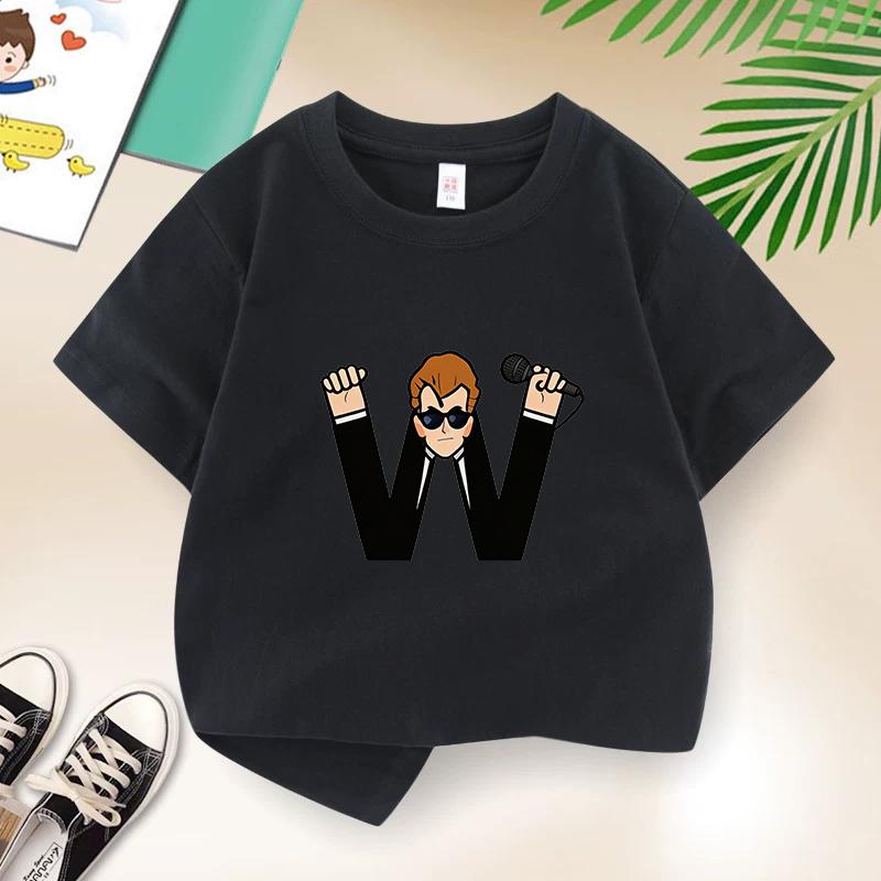 Dragon Ball Summer Childrens TShirt with DZ Letters Print Cute Casual Short Sleeve for Boys and Girls Suitable As A Gift