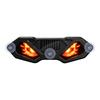 Creative Solar Warning Light Suction Cup Installation LED Atmosphere Light  Universal